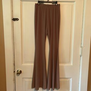 High waisted bell bottoms